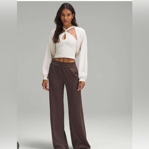 Lululemon softstreme ribbed Pants in espresso